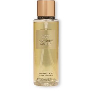 Victoria's Secret Coconut Passion Fragrance Mist Gold Bottle